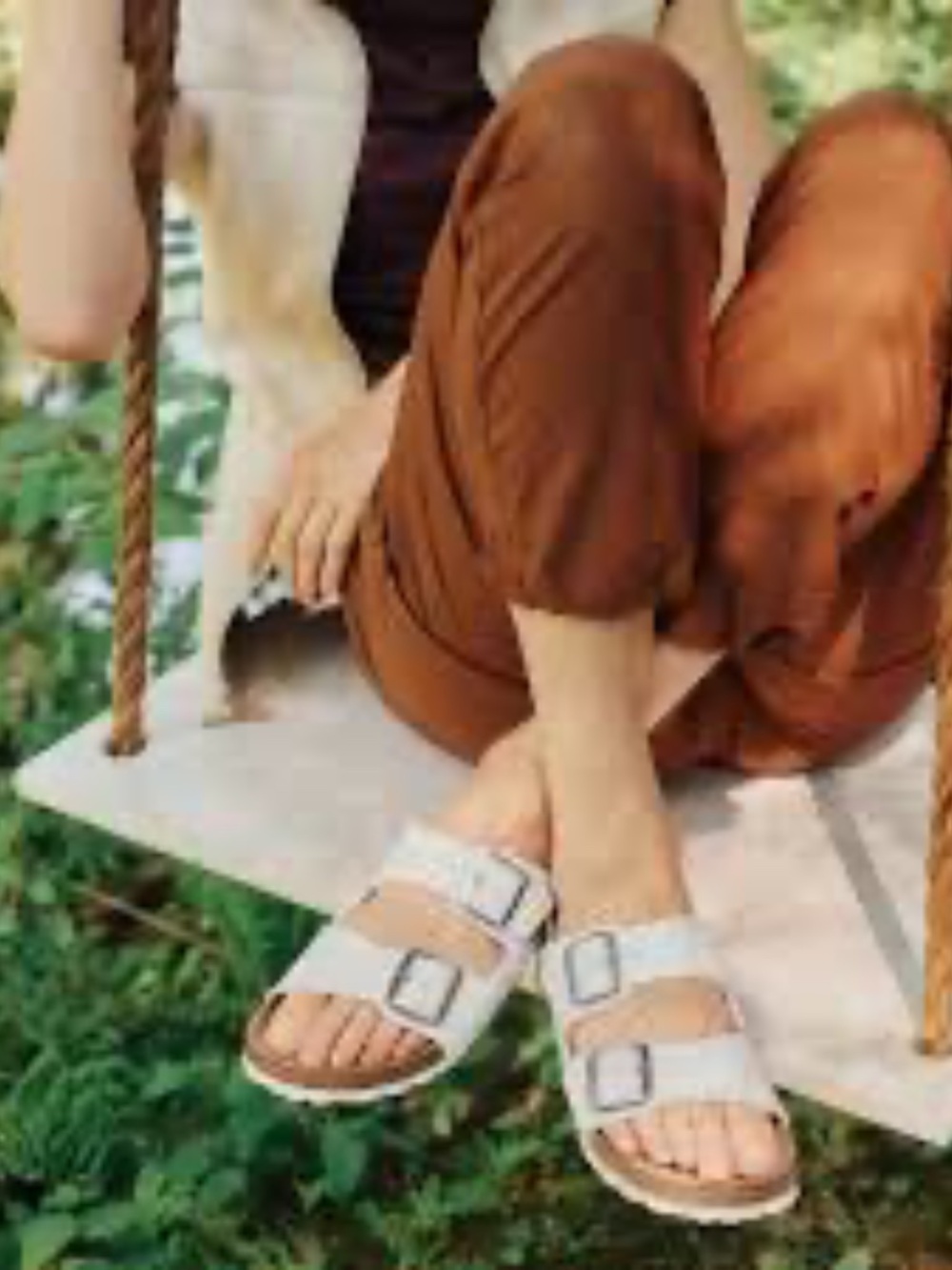 White Birkenstock